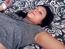 Stepdaughter Tied To The Bed And Her Stepdad Fucks Her Rough