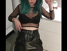 Lezzie Step-Daughter Tries Schlong for the First Time