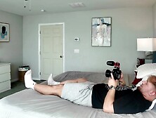 Hawt Golden-haired Shows Off Her ASSets BTS - Khloe Kapri