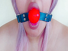 Asmr Ball Gag Drool/moaning