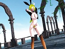 Mmd Mortal Enemy Of Mario Become Voluptuous Skank For Anal Fucker Bowsette