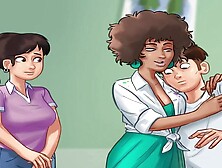 This adult sex game has lovely MILFs available for fucking