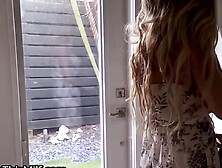 Hot MILF's Stepson Surprises Her with Sex on Beach During Family Holiday