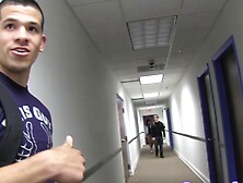 Sorority pledges sucking cock in public