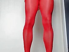 Dressed In Red Pantyhose