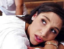 Abella Danger Face Fucked Hard By Her Dominant Masseur