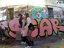 World's first public pegging compilations! (FEMDOM STRAPON)