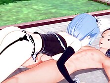 [RE ZERO] Subaru screwed Rem tonight CG ANIME