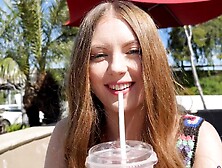 Zoey Zimmer Enjoys While Giving Her Boyfriend A Blowjob - Pov