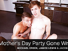 Step Mother's Day Party Gone Wrong - Virtualrealgay