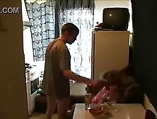 Kitchen Fucking A Hot Milf