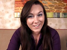 Sexually excited Playgirl Sinn Sage Shows Off Her Hawt Feet On The Bed!