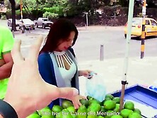 LETSDOEIT - Tiny Colombian Teen Picked Up At The Market Cums Hard by Carne Del Mercado: Porn