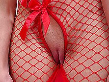 Lita Phoenix Wears Her Favorite Fishnets And Fingers Herself