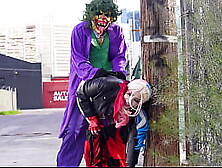 "the Joker Two" Starring Rachel Luxe As Harley Quinn And Gibby The Clown As The Joker!