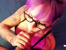 Stepsister is addicted to sucking when we are alone at home