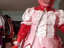 PVC Dress Magical Angel Madoka Layered and Fastened