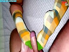 Hot Milf In Green Socks Gets Fucked Hard By Big Cock