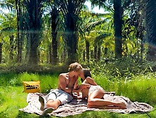 Amazing sex of a real couple on a paradise island | Creampie,  Amateur MilaMuse