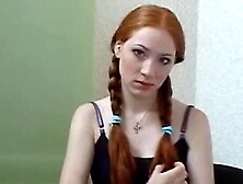 Passionate Russian Redhead Stacey Gets Banged Really Ha