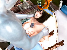 Cartoon 3D ( HS23) - Cleopatra Queen and silver hubby