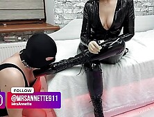 MRSANNETTE -THERAPY FOR YOUR FANTASIES 'MAKE ME BI' FEMDOM.  Monster dildo