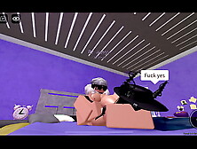 A Roblox fan rides me hard