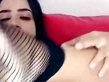 Latina In Maleficent Outfit Fucks With A Dildo