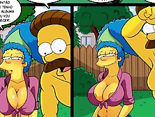 Parody Porn Stories - The Simpsons,  Ned Flanders And Marge Simpson