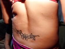 hooked up and screw in a trio inside a caravan