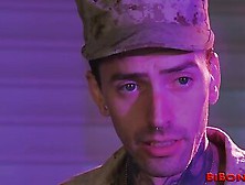 Bisexual Soldier Sucks Huge Cock