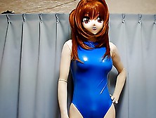 Kigurumi With Blue Rubber Swimsuit