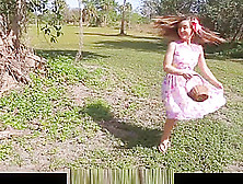 Teen Hunts Easter Eggs To Spread Her Legs