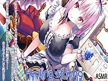 【耳舐めスライム】『Healing Of King～クールなメイドのスライム責め～』