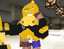 Minecraft Fapcraft: Fazclaire's Nightclub Edition Fucking Type 1 Or Golden Bonfie,  Golden Bonnie,  In Ass And Face Fucking