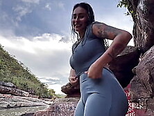 Wild sex with a follower I discovered in the river where I was bathing