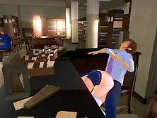 Slutty Librarian Hentai