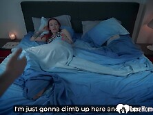 Sharing a couch with stepsister ends with sex