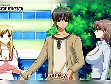 Amazing busty horny babe enjoys sex