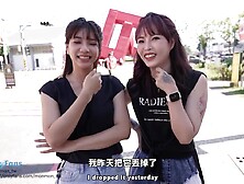 吴梦梦双飞 - POV public hookup Japanese Asian threesome