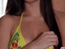 Alina and Jade vie fucking Natashas pussy to orgasm