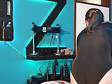 Facesitting in Leggings and Bodysuit