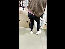 Creeping - yoga pants deposits her return