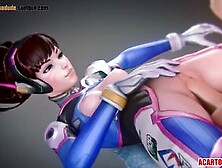 Dva And Other Heroes Getting Pussy Banged