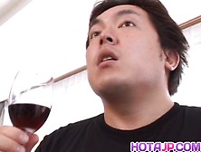 Maaya Kurihara sticks vibrator in hairy slit