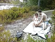 A Couple Fucking Outdoors