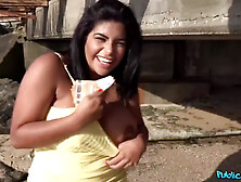 Gorgeous Hispanic Curvy Babe Sheila Ortega Sold Her Slit To Stranger