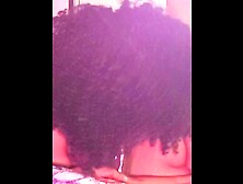 Imani Oasis CHOKES and GAGS on BBC Dildo