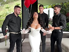 Epic Valentine's Gangbang with Steffy Moreno DP and Anal