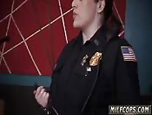 Fake Cop British Ebony Raw Video Grips Cop